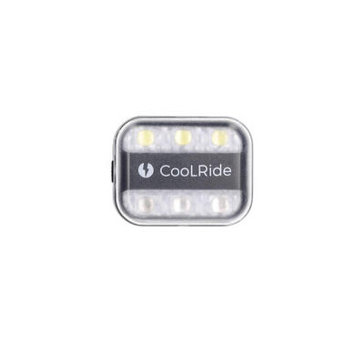 Usb fietsachterlicht clip op zadelpen p2r coolride usb