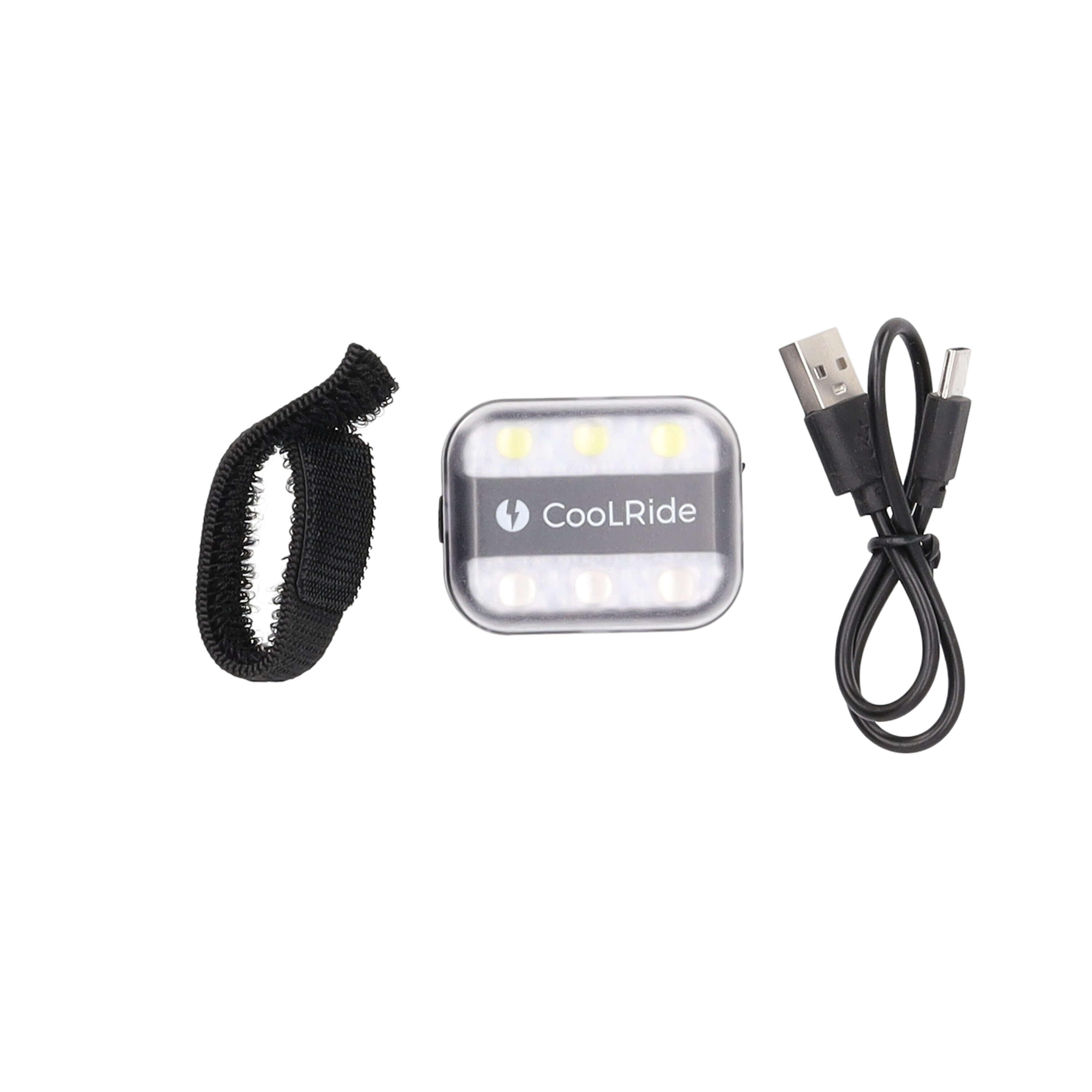 usb-fahrradbeleuchtung rückwärts clip an sattelstütze P2R Coolride Usb 2/7
