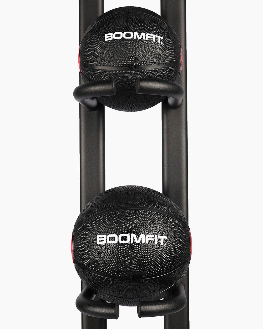 Suporte Bola Medicinal Preto - BOOMFIT 2/4