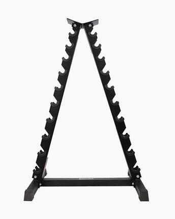 Pyramiden Kurzhantelständer Schwarz - BOOMFIT