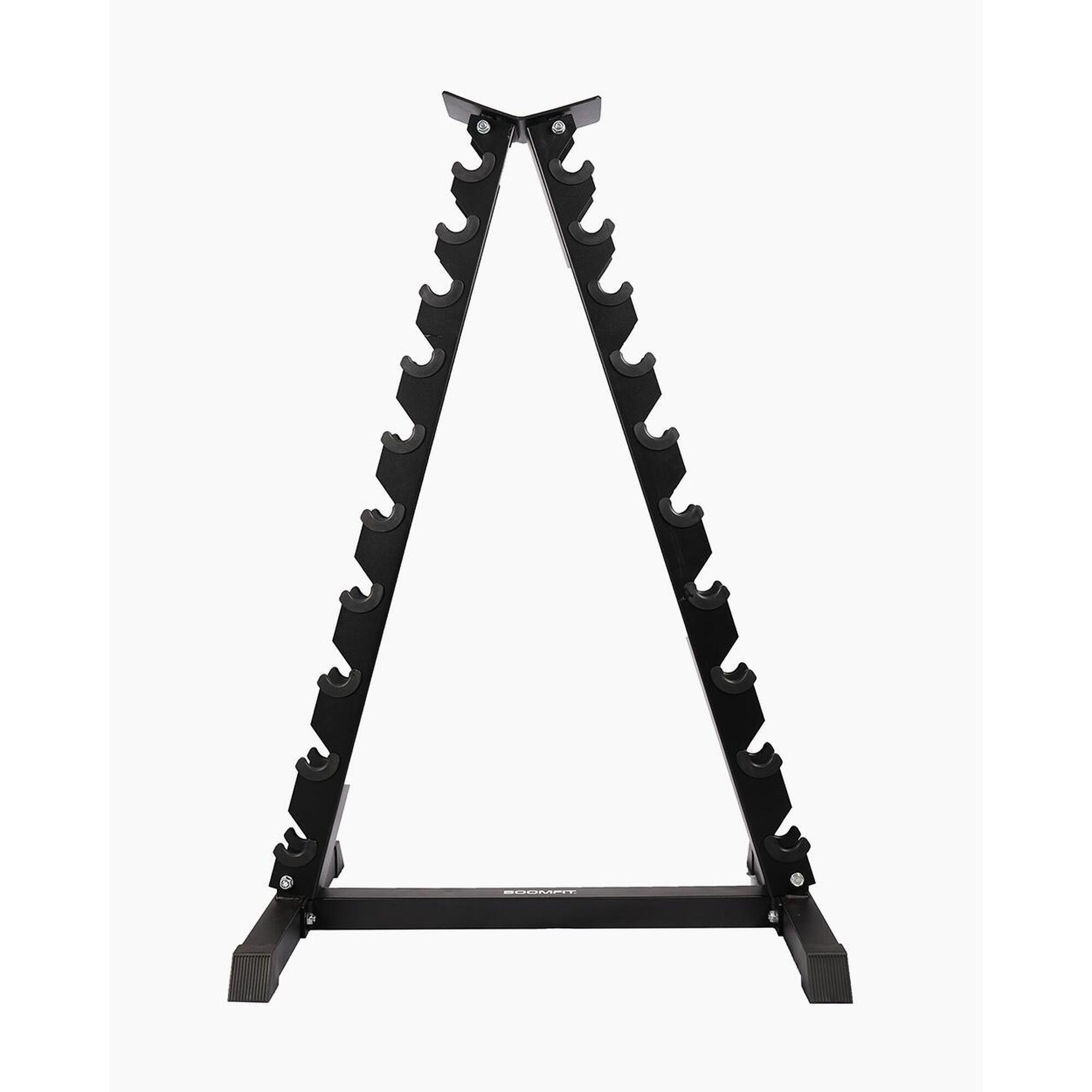 Boomfit - Support Pour Haltères En Pyramide Noir - Boomfit - Accessoire De Tirage - Noir - Taille Unique - Decathlon