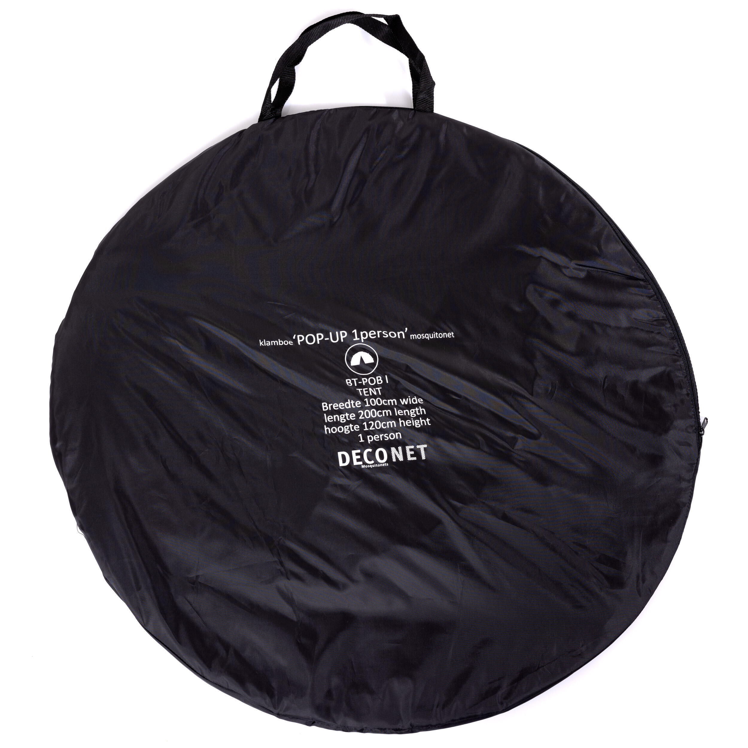 Deconet Tenda pop-up per zanzare I, nera, 1 persona 3/6
