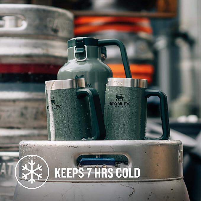 Thermosmok -0,7L - Kamperen - Wintersport - RVS Geïsoleerde Bierpul Camping 4/8