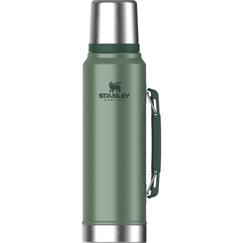 Borraccia Termica 1L (Doppia Parete Inox) Camminata - Ciclismo - Thermos Caffè