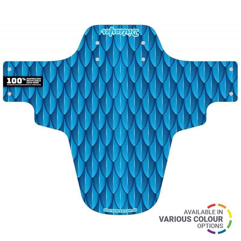 Dirtsurfer Mudguard - Scales Blue