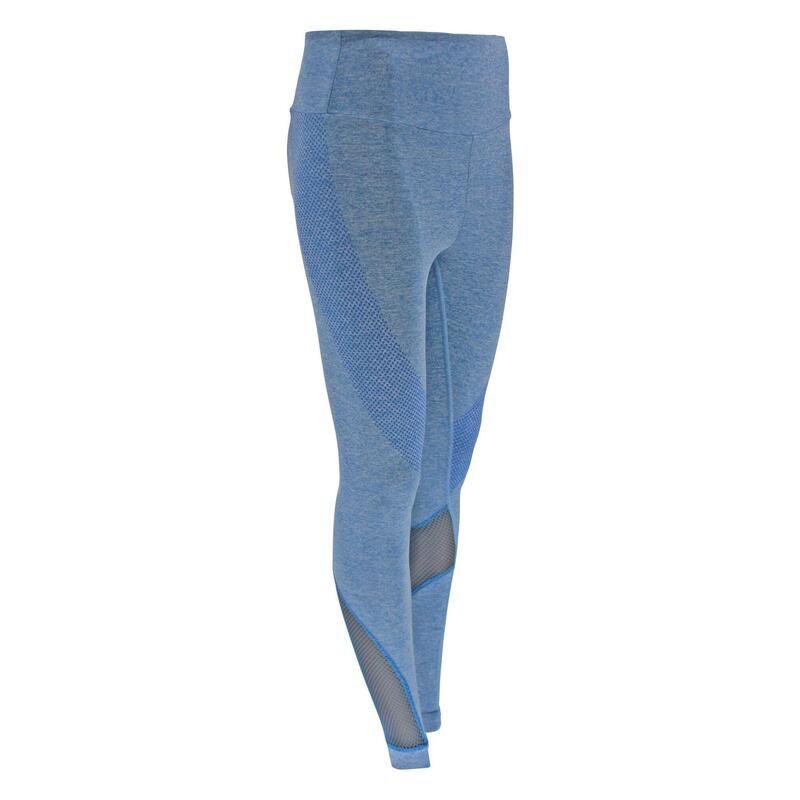 Sportlegging dames Mesh Blauw