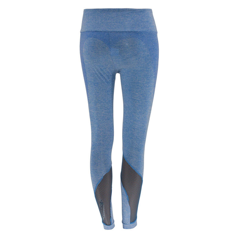 Sportlegging dames Mesh Blauw