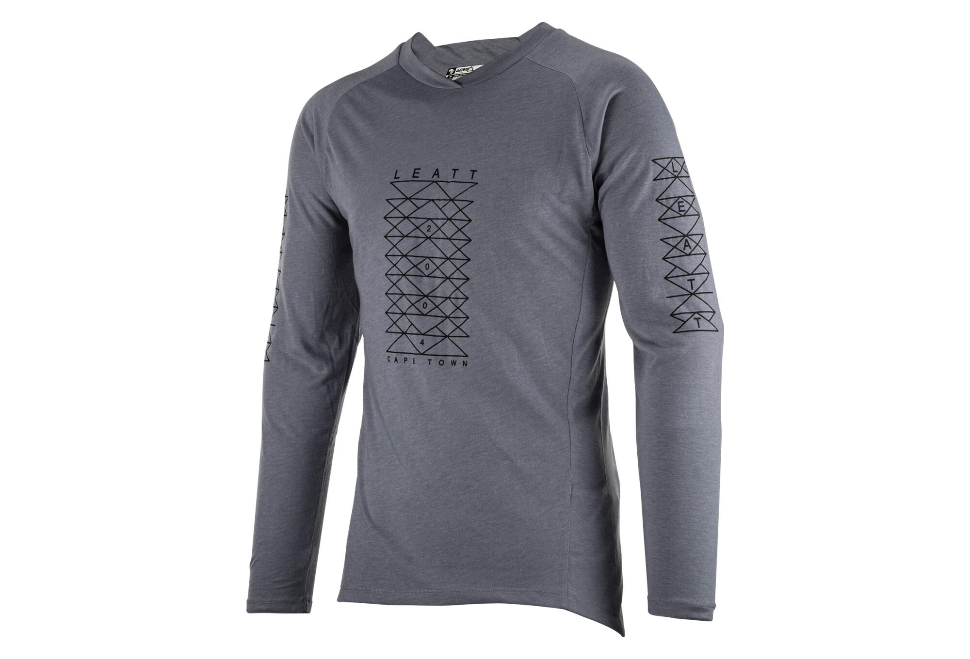 Maillot de manga larga Leatt MTB Gravity 2.0 Gris 3/8