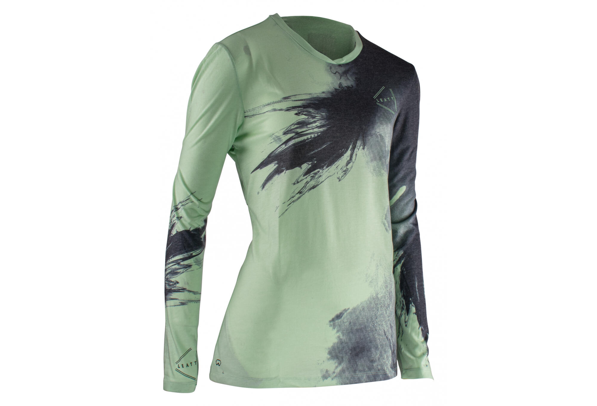 Maglia ciclismo Donna MTB GRAVITY 2.0 Verde |  Leatt