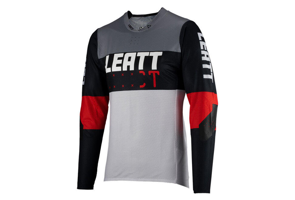 Leatt MTB Gravity 4.0 Jersey Titanium XXL 4/5