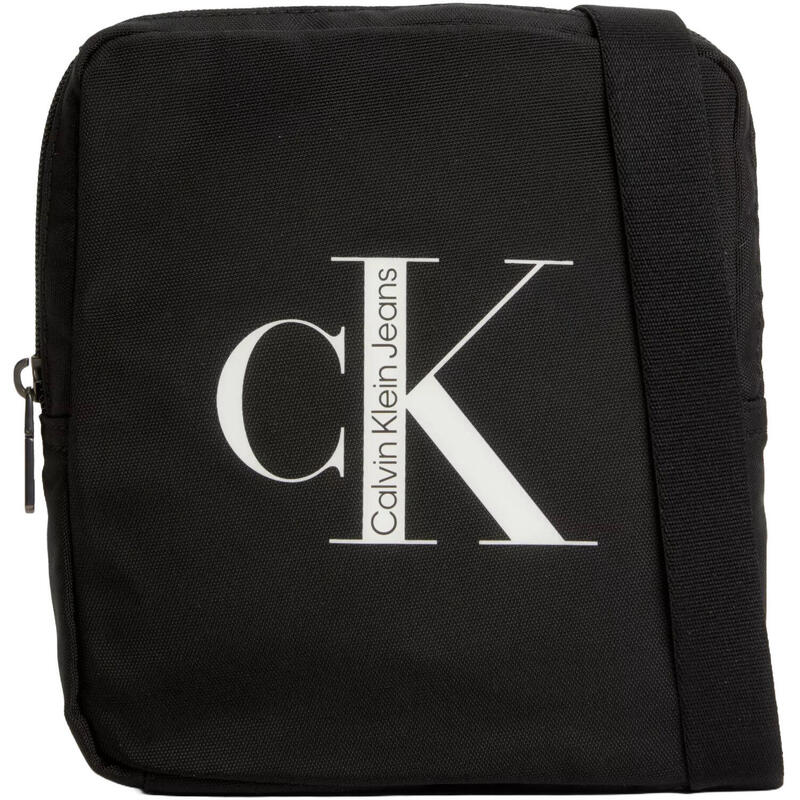 Bolsa Calvin Klein Recycled Crossbody Bag, Preto, Homens