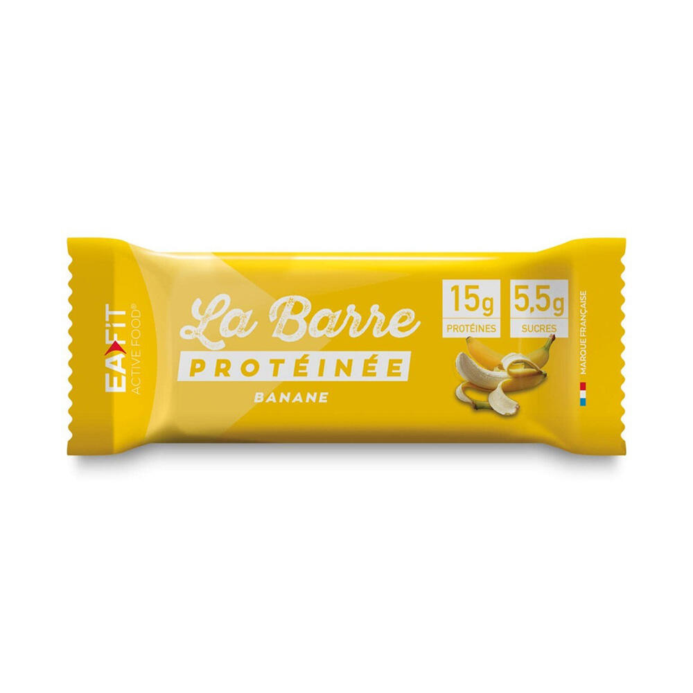 EAFIT Barras de proteínas | Barra de proteínas (46g) | Banana