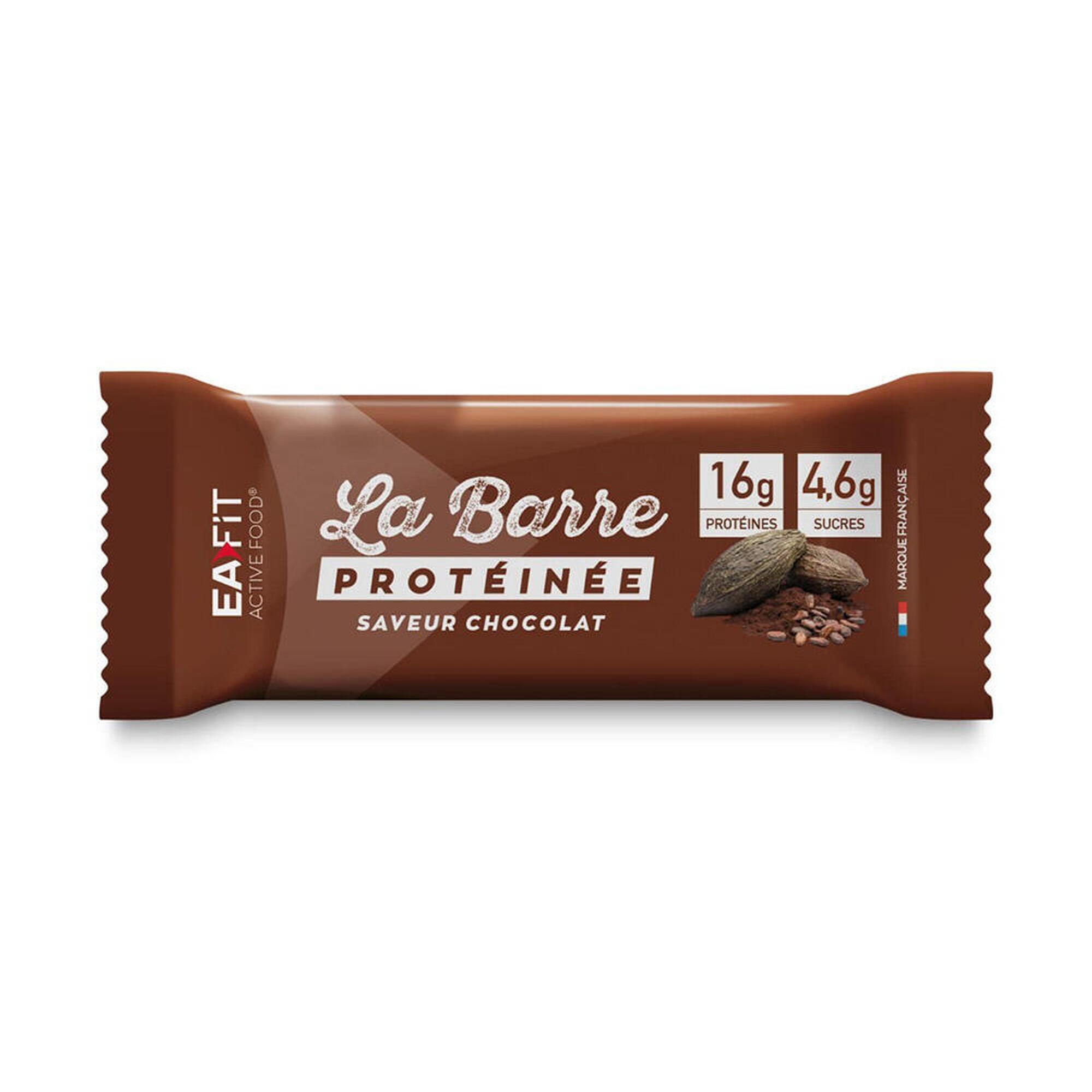 Eafit - Barre Protéinée Chocolat Eafit - Barre Protéinée - 50 G - Decathlon