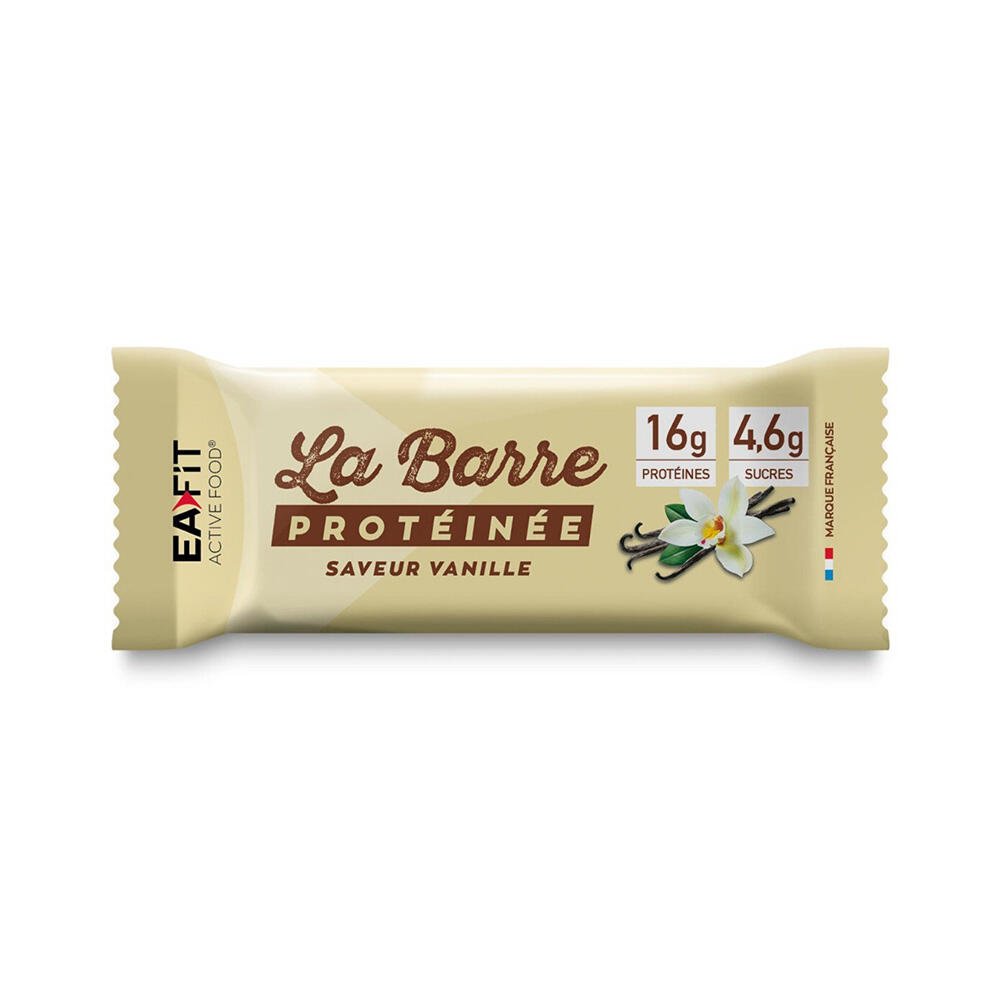 EAFIT Barras de proteínas | Barra de proteínas (46g) | Baunilha