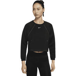 Chemisier Nike Pro Luxe Crew, Noir, Femmes