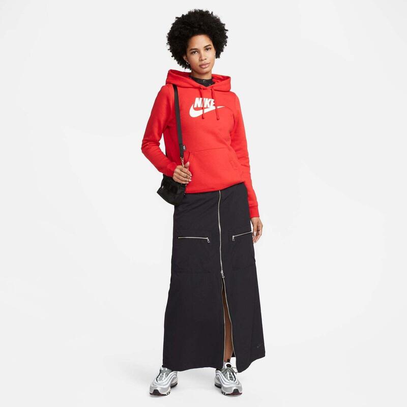 Kap Nike Sportswear Club Fleece, Rood, Dames