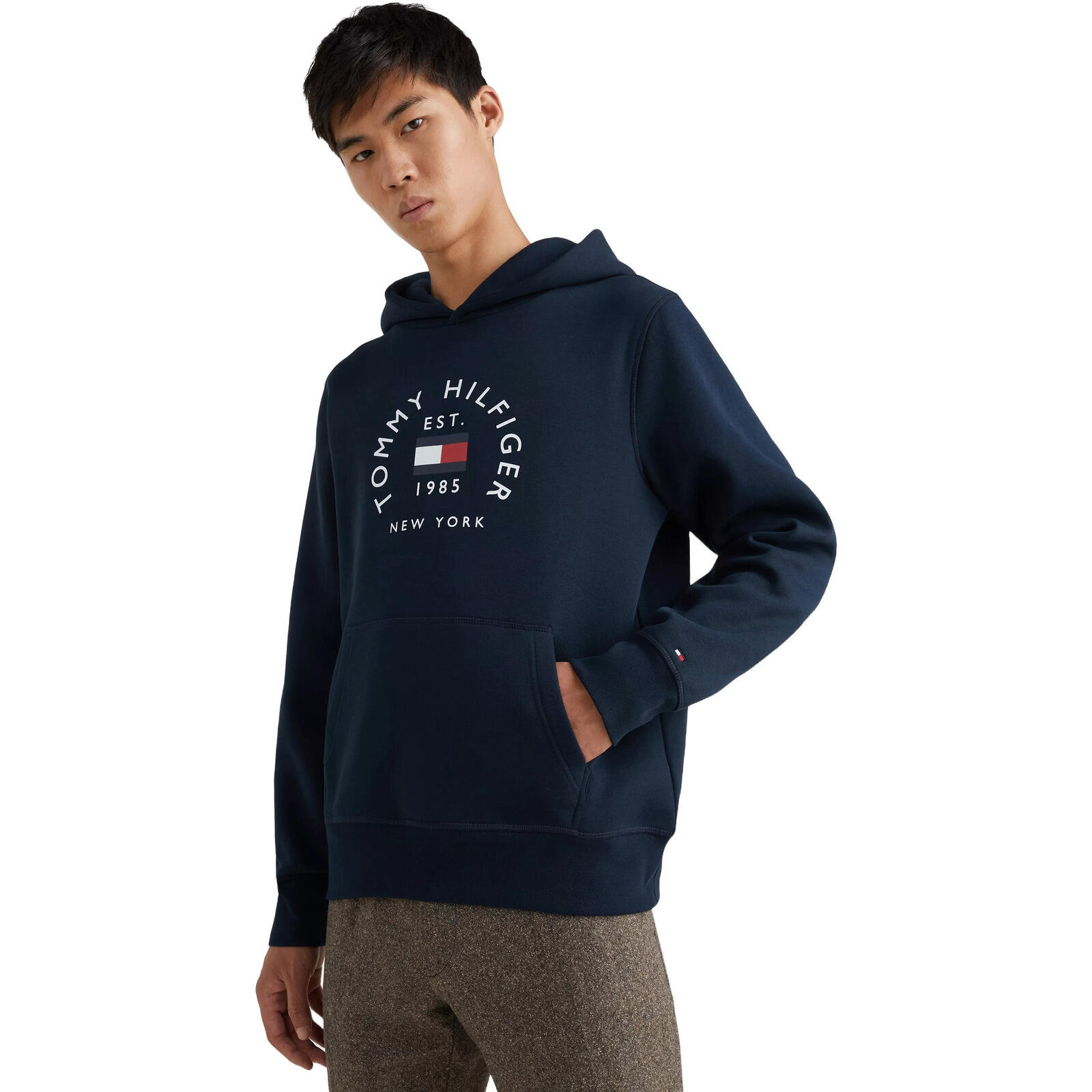 Sudadera Tommy Hilfiger, Negro, Hombre TOMMY HILFIGER Decathlon