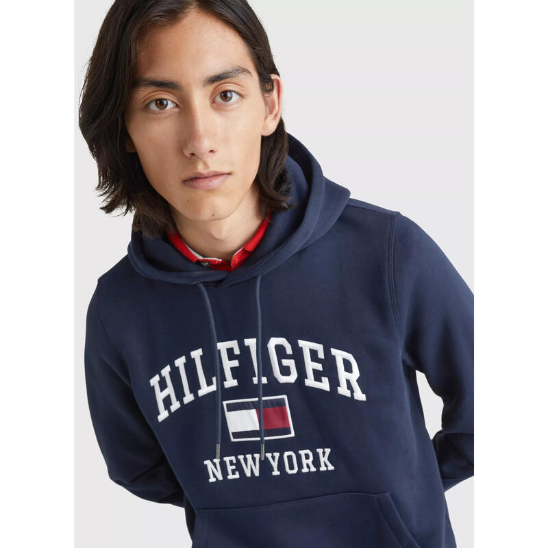 Hanorac barbati Tommy Hilfiger Modern Varsity, Albastru