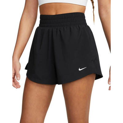 Korte broek nike dri-fit one high rise 2in1. zwart. dames