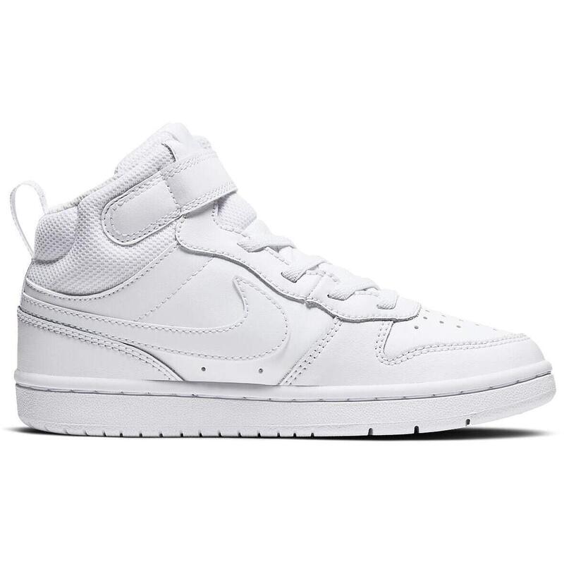 Pantofi sport copii Nike Court Borough Mid 2 (PSV), Alb