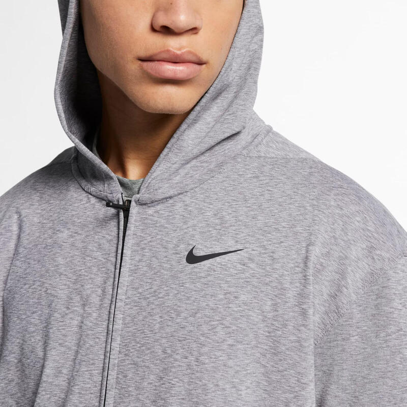 Pulóver Nike Full-Zip Yoga, Szürke, Férfiak