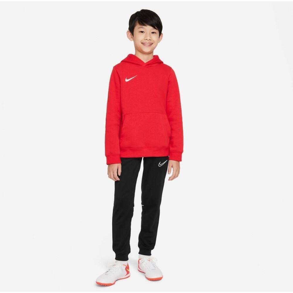 Felpa con cappuccio junior ( fleece) nike rosso 4/7