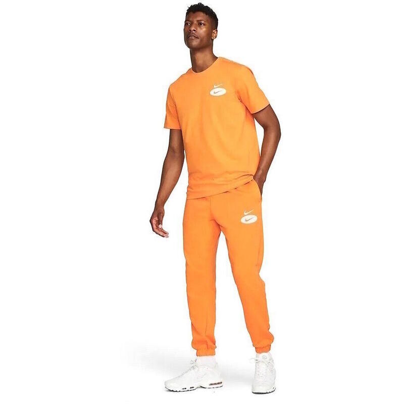 Pantaloni Nike Sportswear Swoosh League, Arancia, Uomini