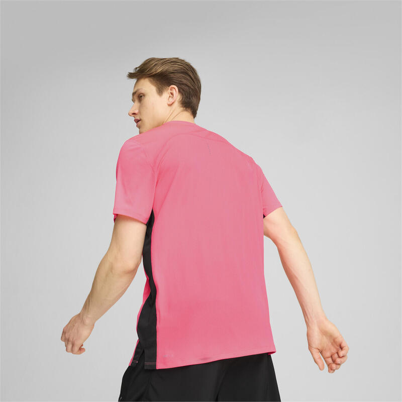 T-SHIRT VELOCITY RUN FAVORITE DA UOMO PUMA Sunset Glow Pink