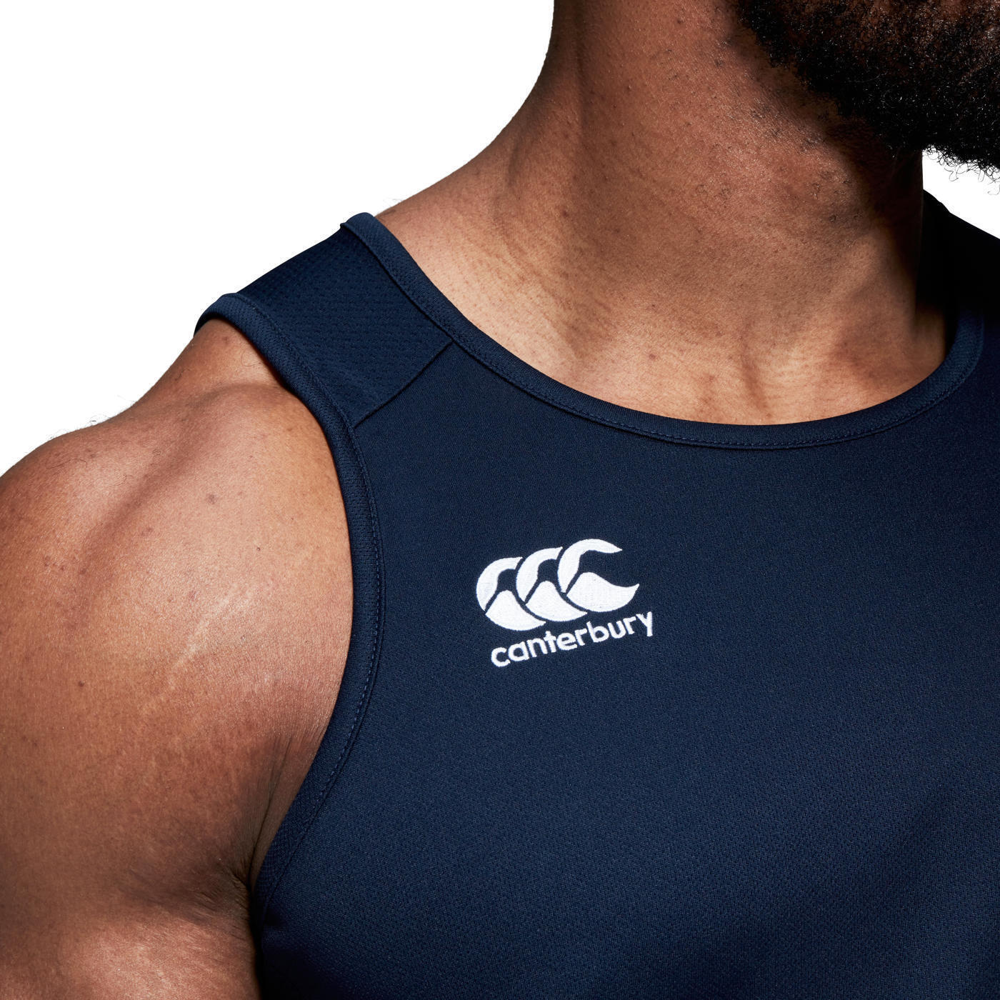 T-shirt sport rugby - hommes Adultes Marine 3/5