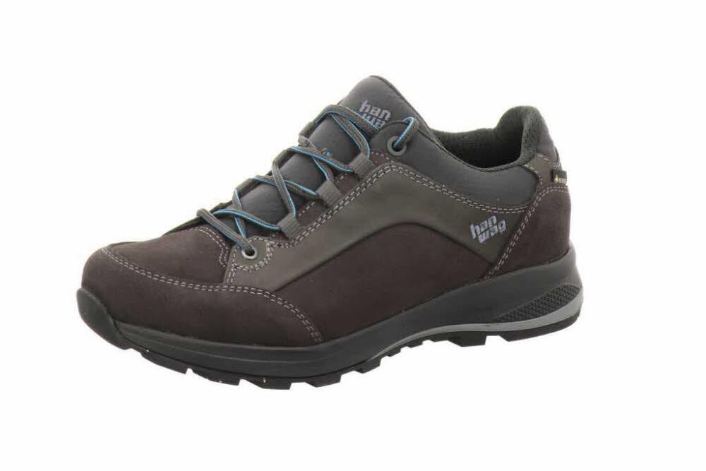 Chaussures basses de randonnée imperméables pour femmes Asphalte/océan 7/7