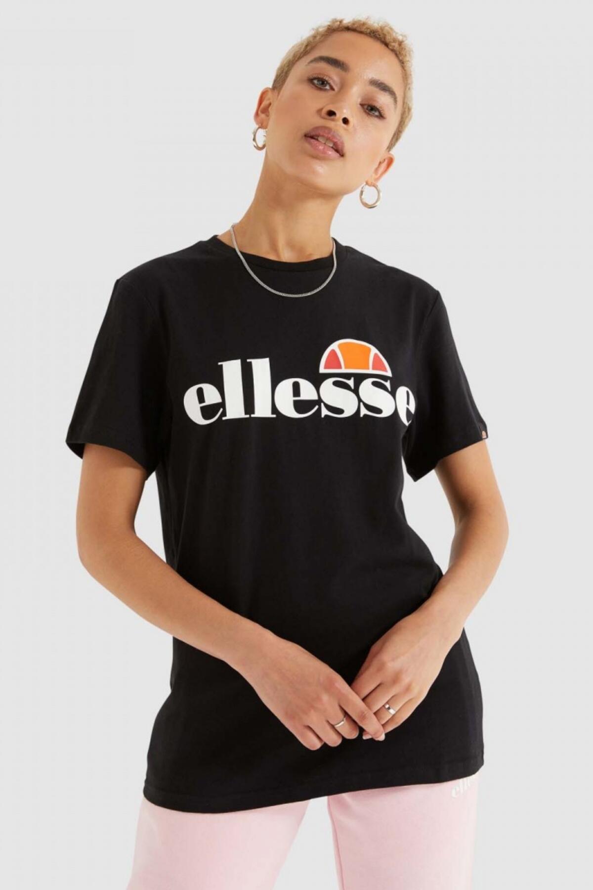 T-shirt Ellesse Model Albany Tee Kleur Zwart 5/7