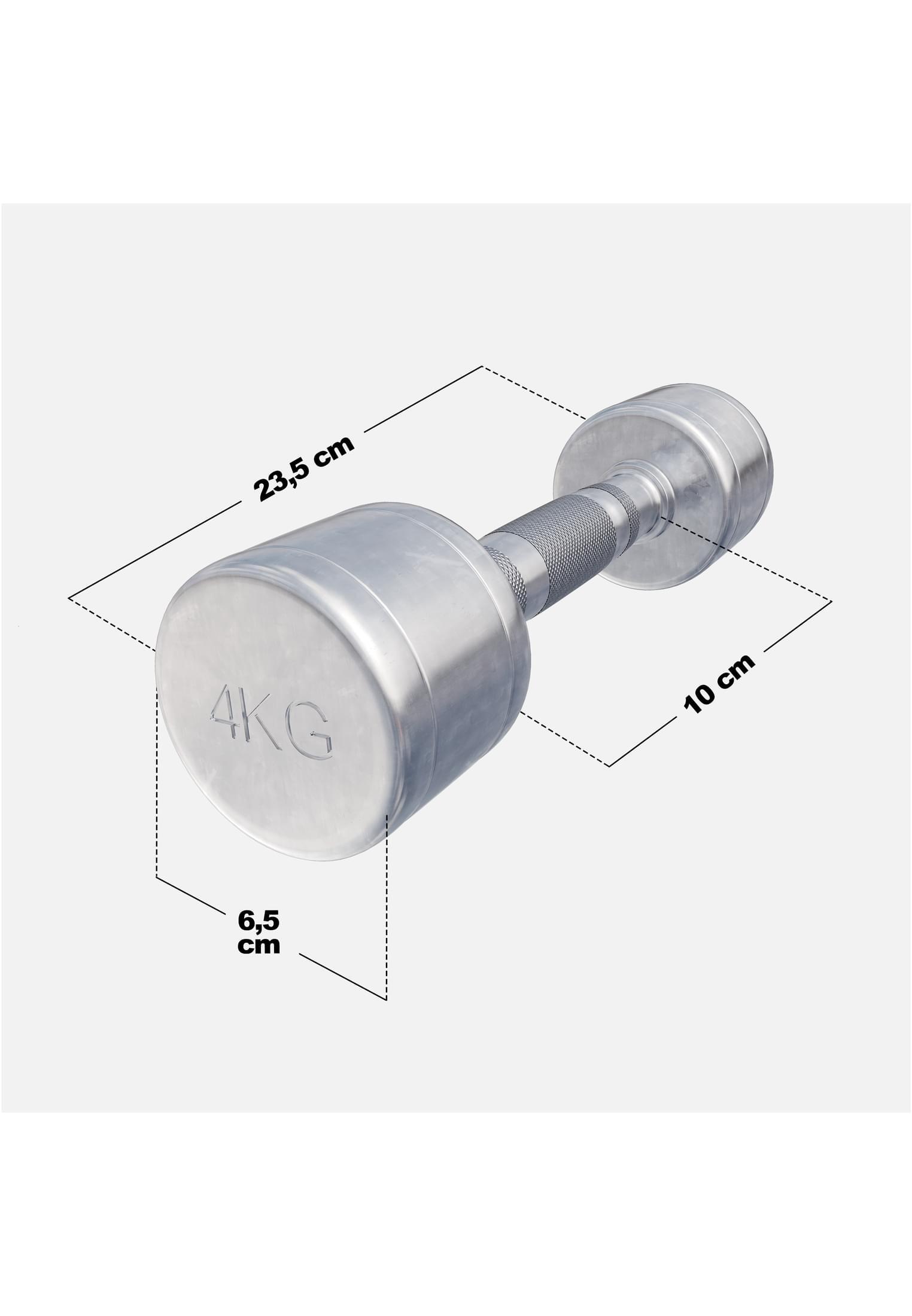 GORILLA SPORTS Kurzhantel Chrom 1 - 20 kg 4/7