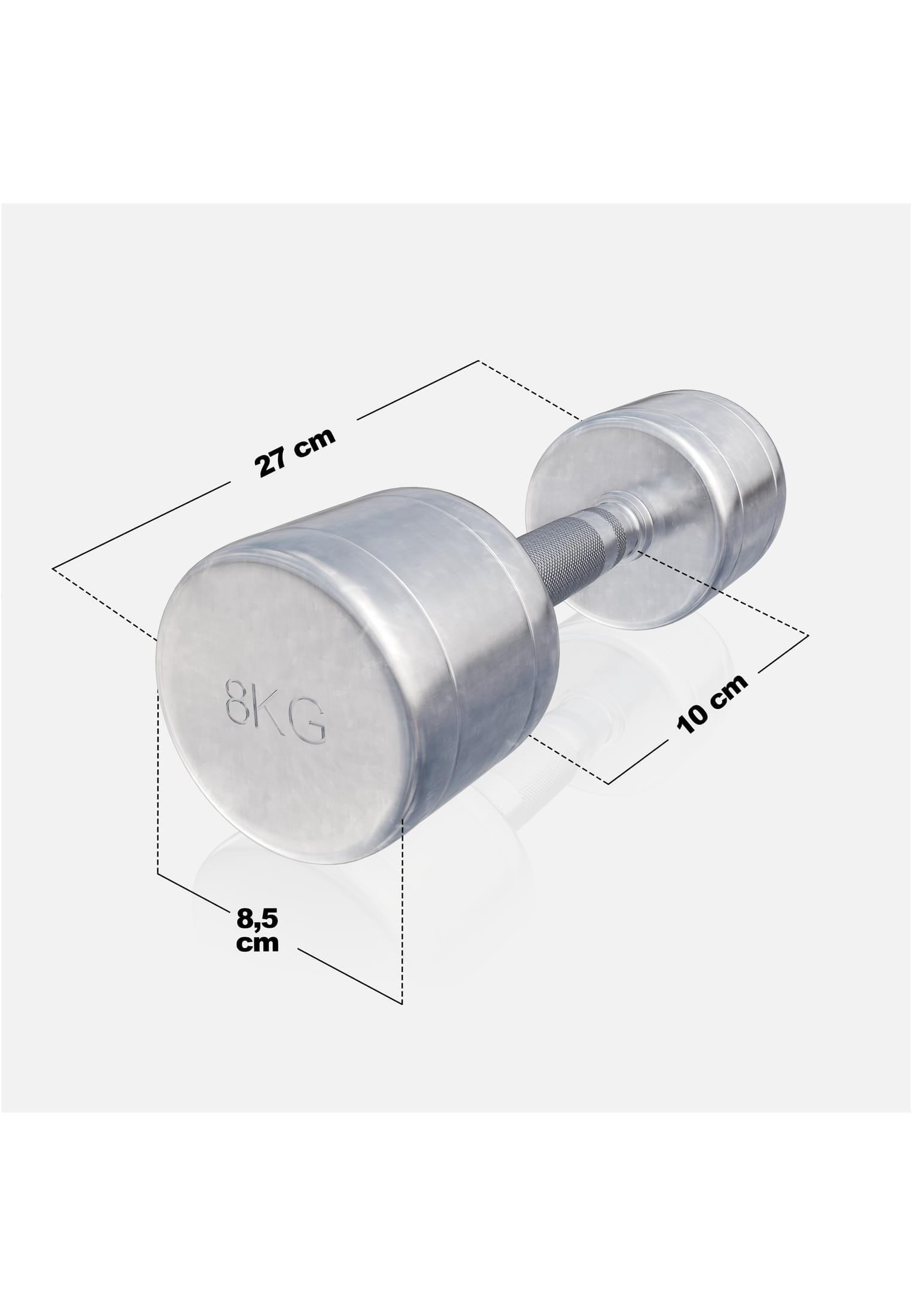 PAIRE D´HALTÈRES CHROMÉS | PREMIUM | MUSCULATION | AU CHOIX DE 4KG À 40KG 4/7