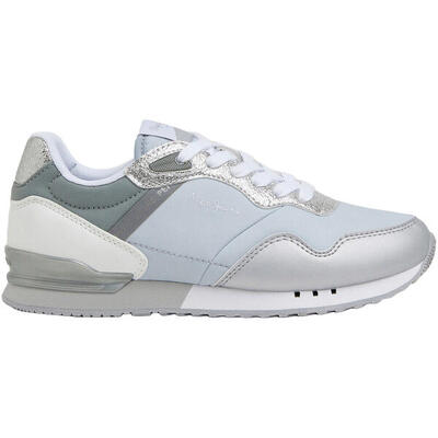 Scarpe da ginnastica Pepe Jeans London Albal W. Grigio. Donne