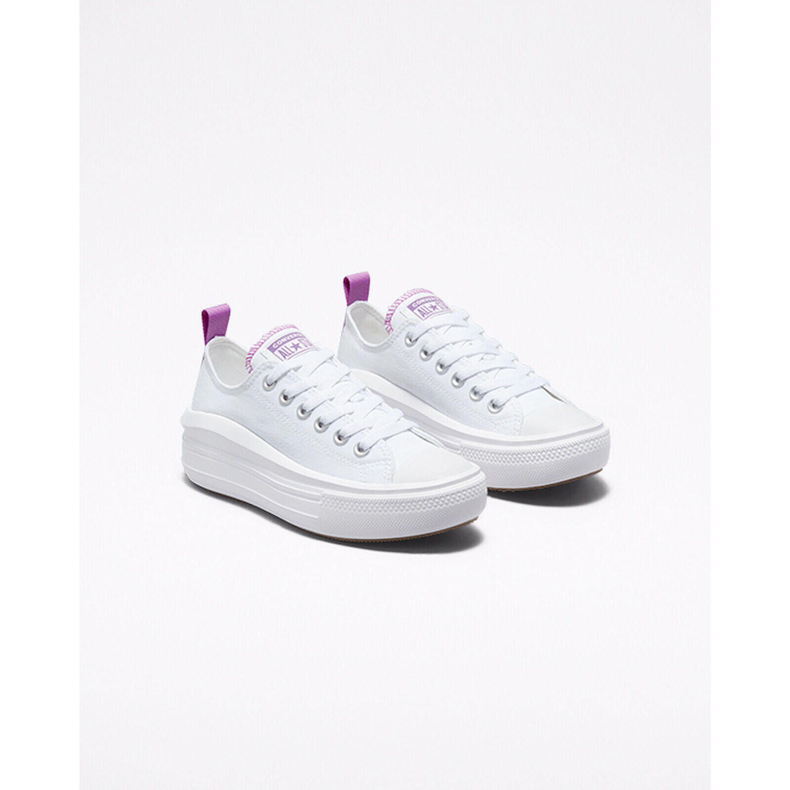 Zapatillas Converse Con Buty Chuck Taylor All Star Move, Blanco, Niños 3/5