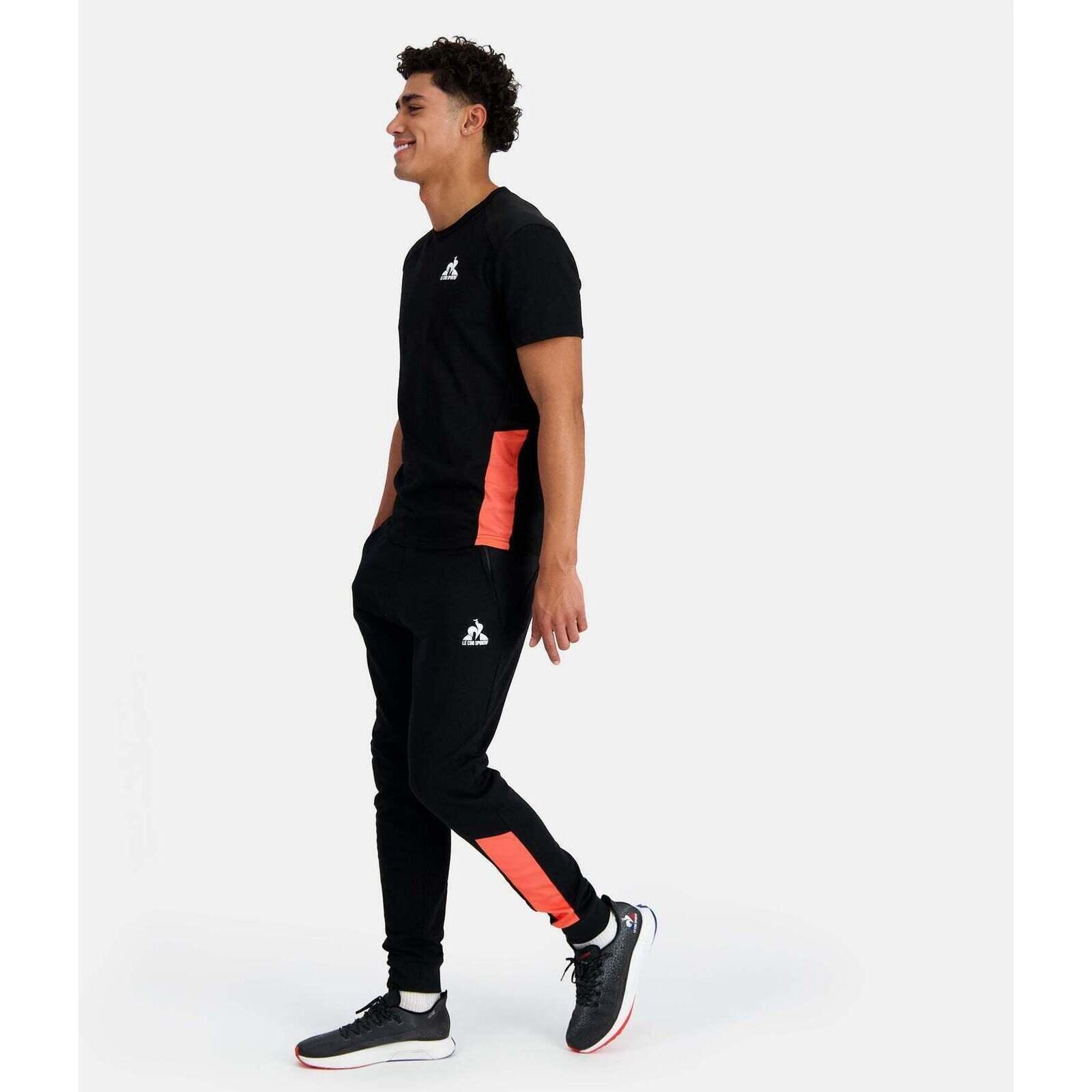 Pantalon Le Coq Sportif Training Sp Pant Regular No2 M, Noir, Hommes 4/5