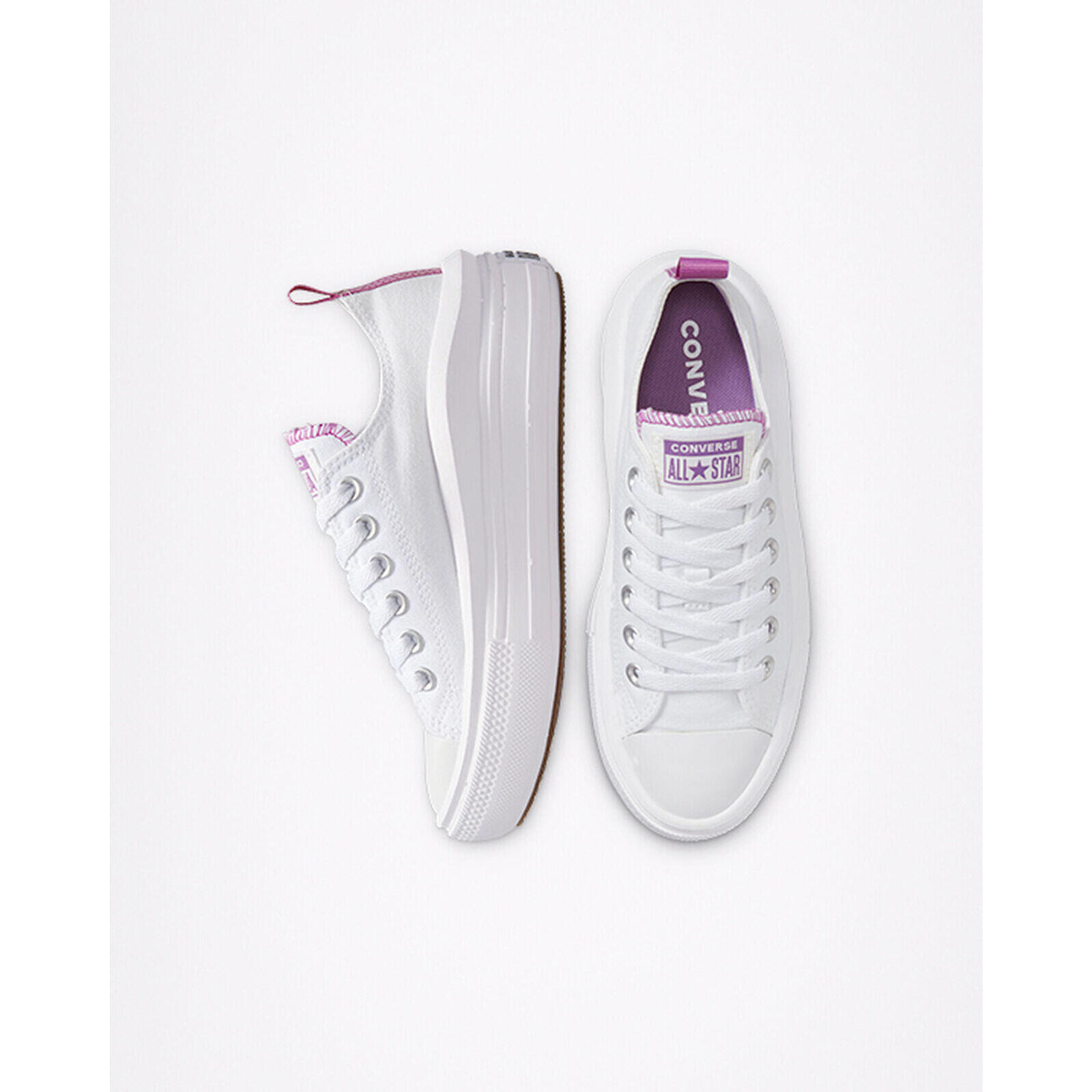 Zapatillas Converse Con Buty Chuck Taylor All Star Move, Blanco, Niños 2/5