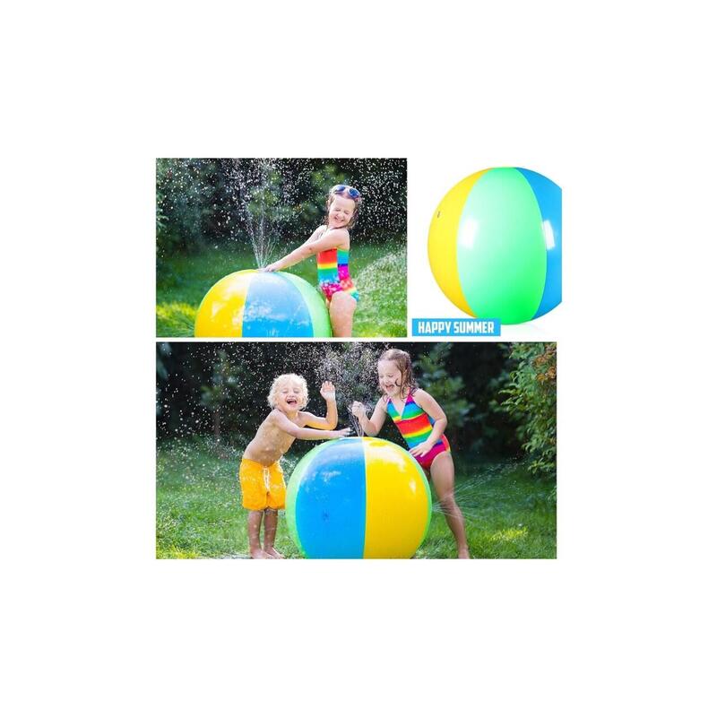 Balon gonflabil cu jeturi de apa, pentru copii