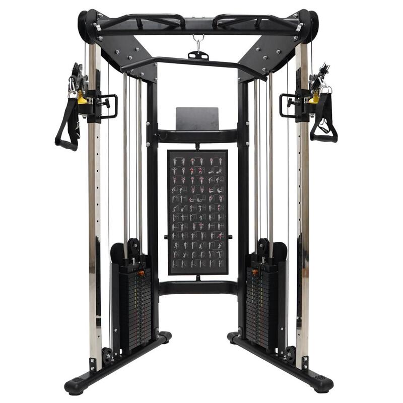 Multipowe Functional Trainer Doble Polea Ajustable