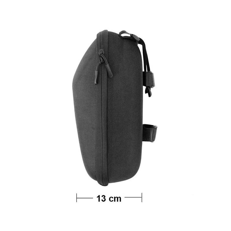 Bolso Liso Manillar Patinetes Eléctricos Impermeable 1 Litro Negro.