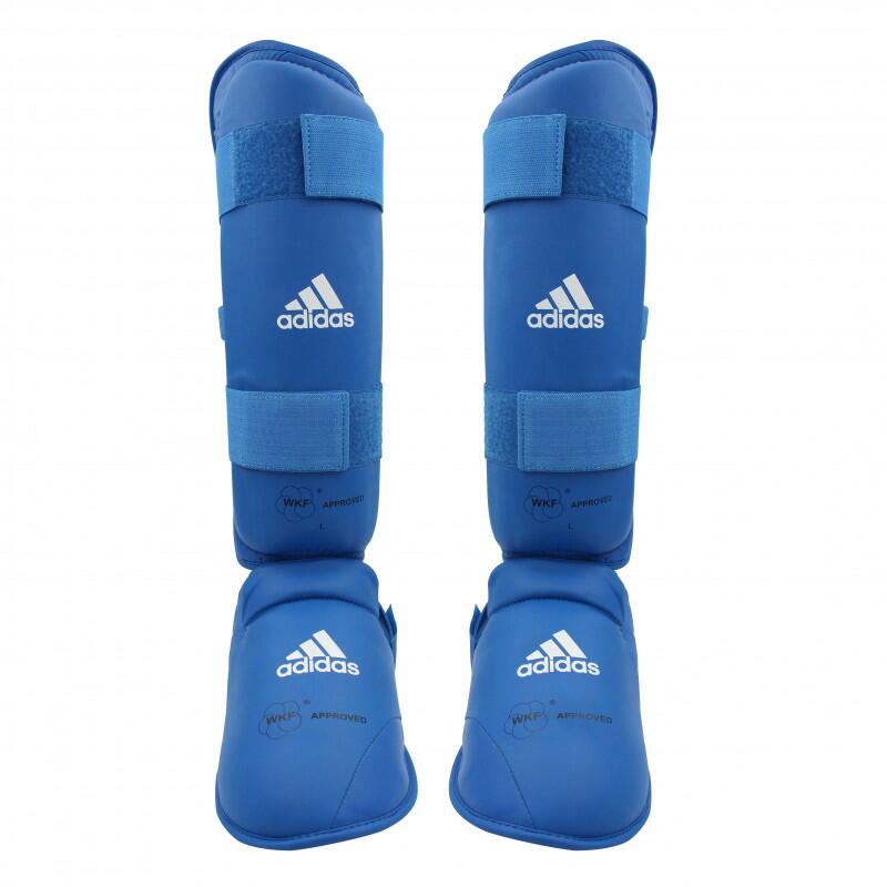 Protezione rimovibile per tibie e piedi da karate adidas