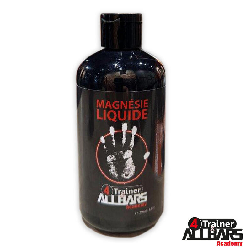 4trainer - Magnésie Liquide - Flacon 250 Ml - 4trainer X Allbars - Appareil À Abdo - Noir - No Size - Decathlon