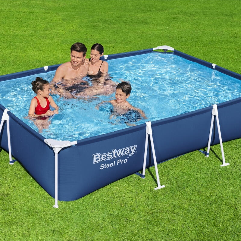 Piscine Bestway Steel Pro - 300 x 201 x 66 cm avec Accessoires - 5641153