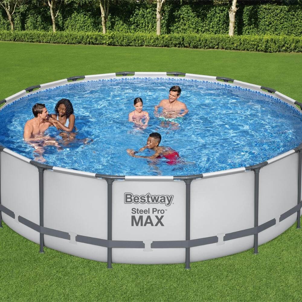 Bestway Steel Pro MAX Rund - 488x122 cm + Accessoires CB36 2/6