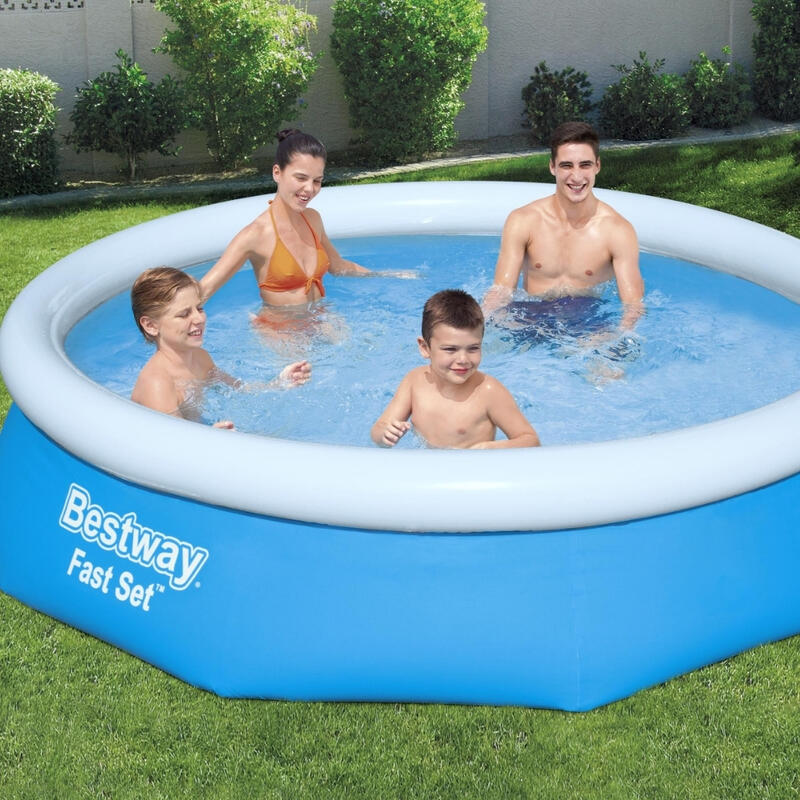 Piscine Bestway Fast Set - 305 x 76 cm avec Accessoires - 5726638