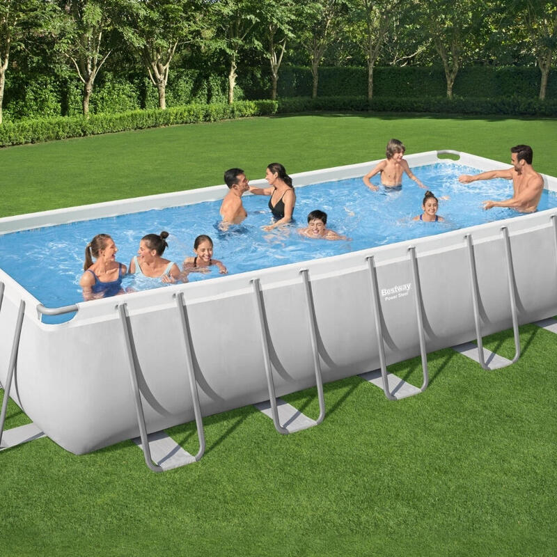 Piscine Bestway Power Steel - 640 x 274 x 132 cm avec Accessoires - 561133