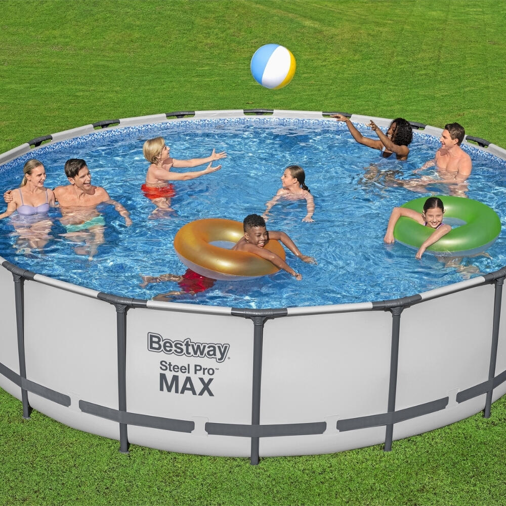Bestway Steel Pro MAX Rond - 549x122 cm + Accessoires CB32 2/6