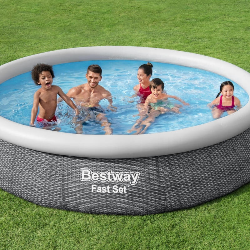 Piscine Bestway Fast Set - 366 x 76 cm - avec Accessoires - 5744511