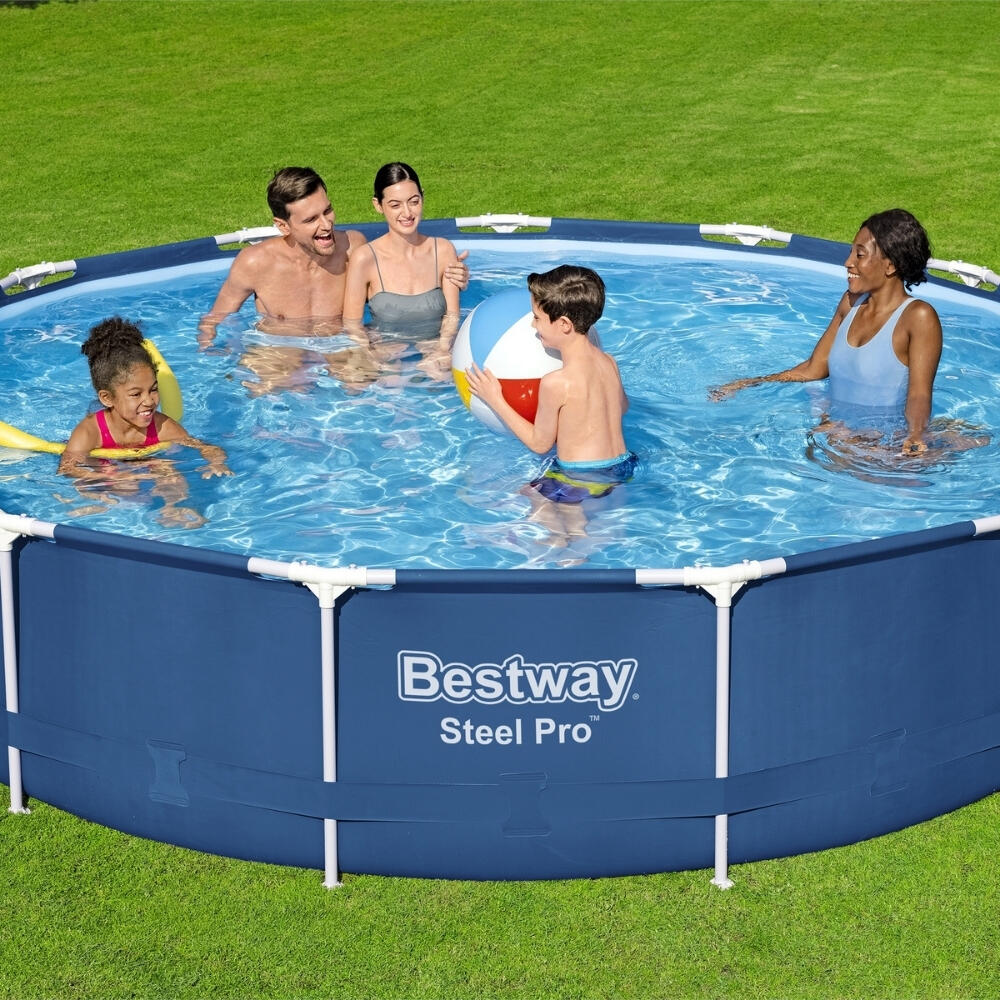 Bestway Steel Pro Round - 396x84 cm + Accessoires CB59 2/6