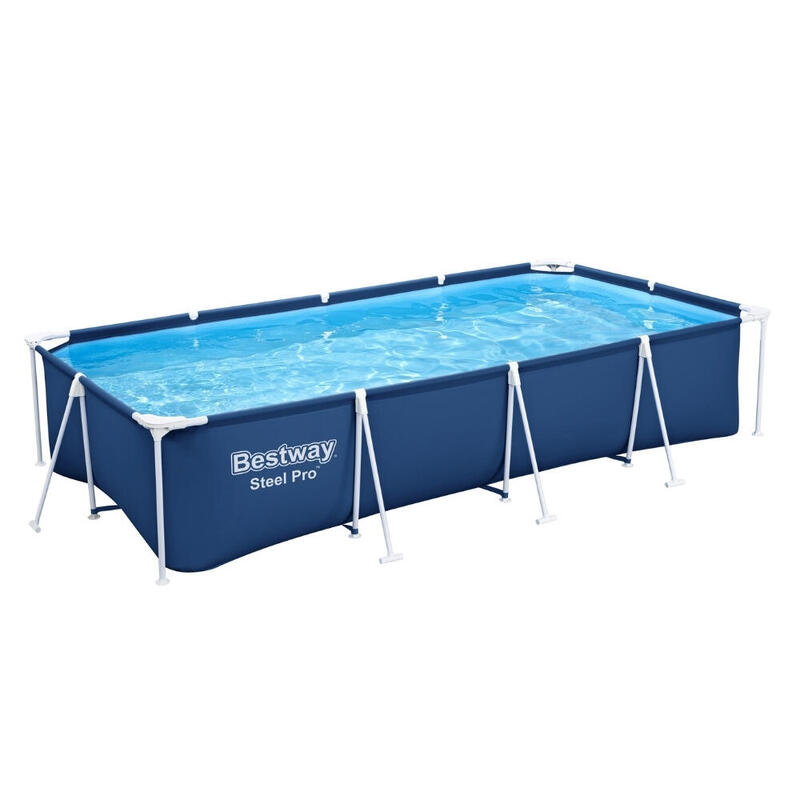 Bestway Steel Pro Zwembad - 400 x 211 x 81 cm met Accessoires - 5642417